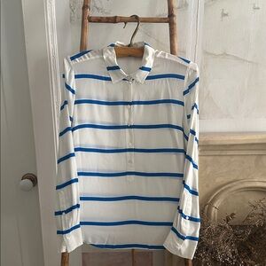 J.Crew Silk mid buttom-up